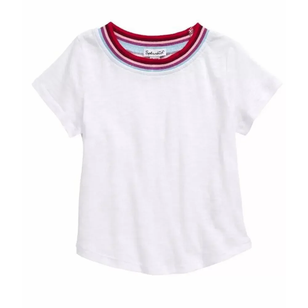 Splendid Stripe Jersey Tee & Sporty Bloomer‎ Short Set 6-12 Months $52